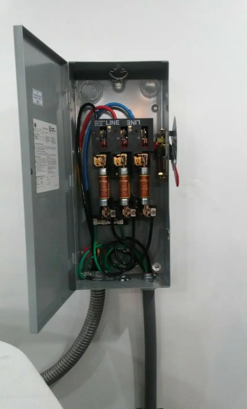 Three-phase disconnect switch installed for Electrical Wiring & Rewiring in Swissvale